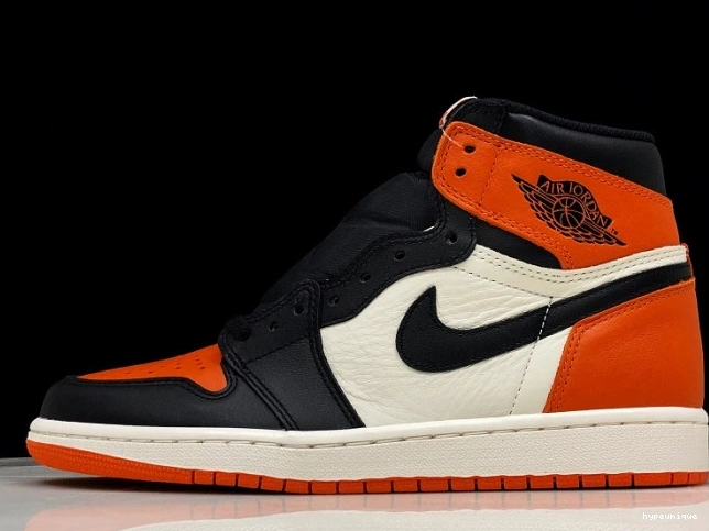 HYPE OG Retro 1 Air High Backboard555088-005 Jordan Shattered 0729